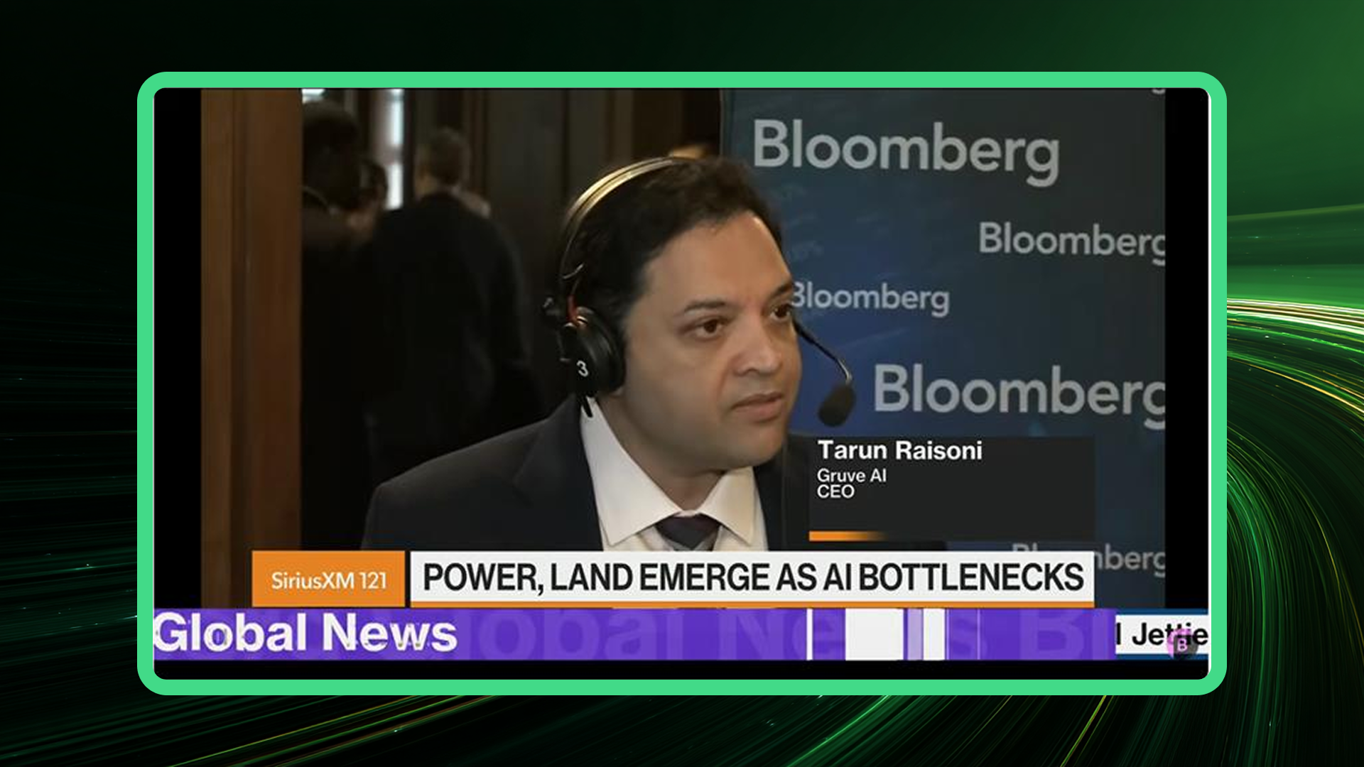 Tarun Raisoni on Bloomberg | AI Data Centers: Why Infrastructure Is the Real Bottleneck