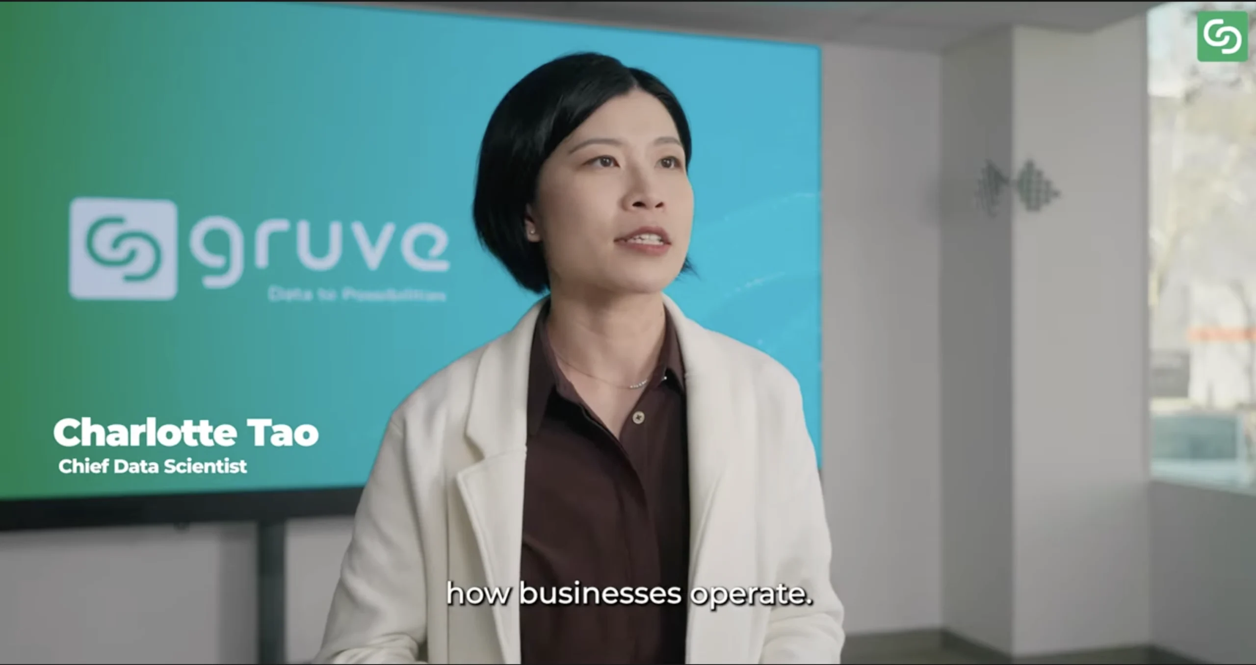 The AI Revolution: Turning Data into Business Impact | Charlotte Tao, Gruve