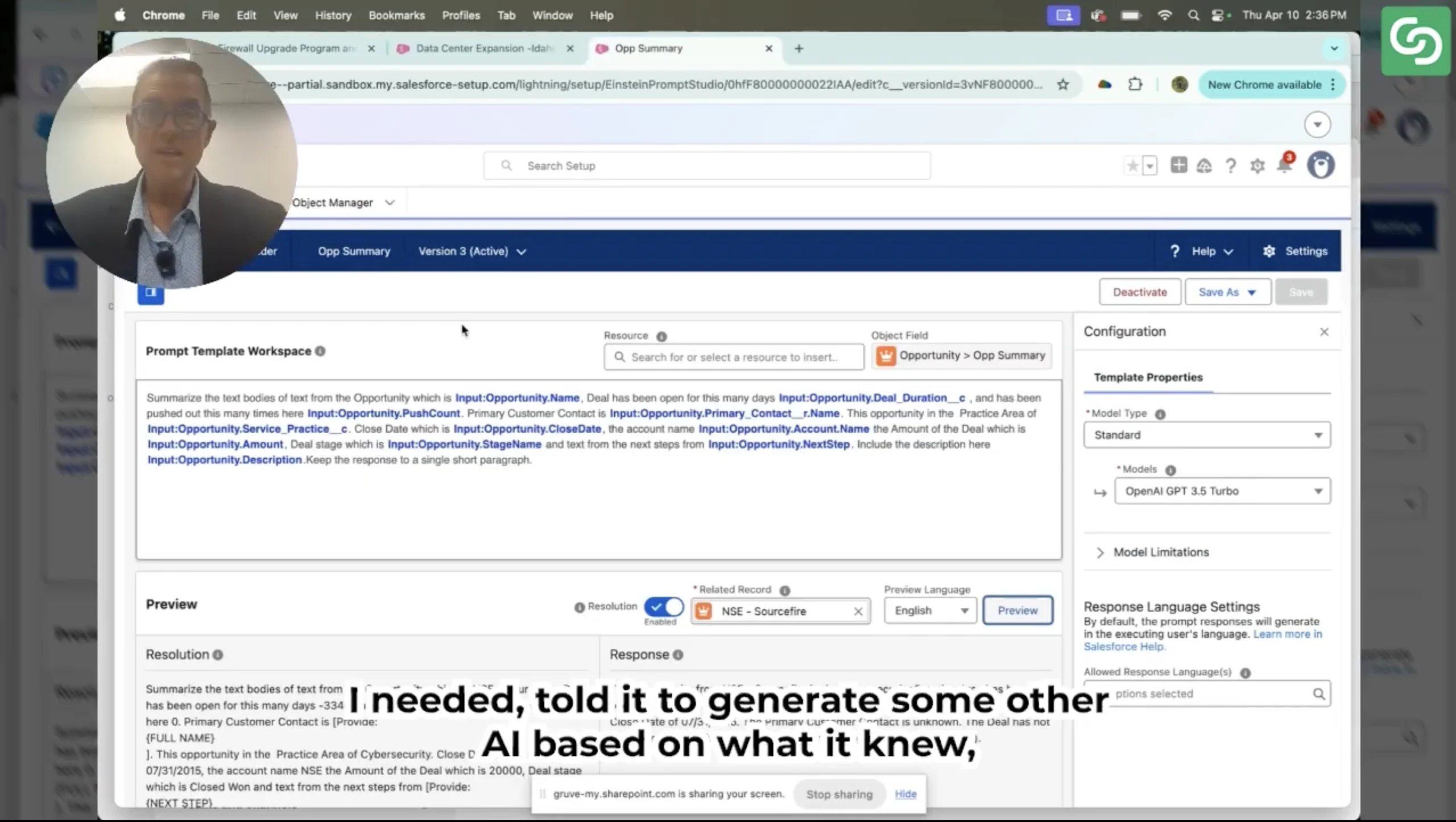 Clarity at a Glance: How Salesforce Agentforce Opportunity Summary Empowers Sales Leaders