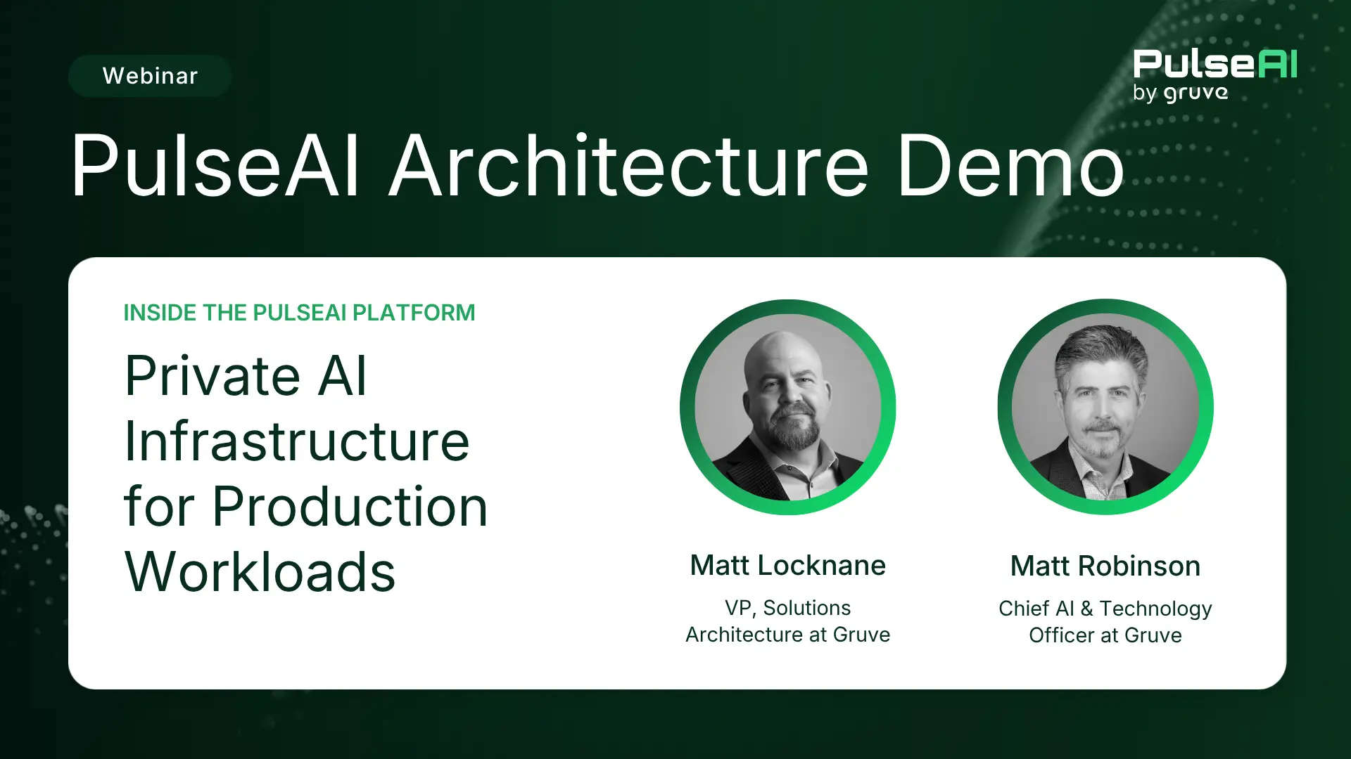 PulseAI Architecture Demo: Private AI Infrastructure for Enterprise Workloads