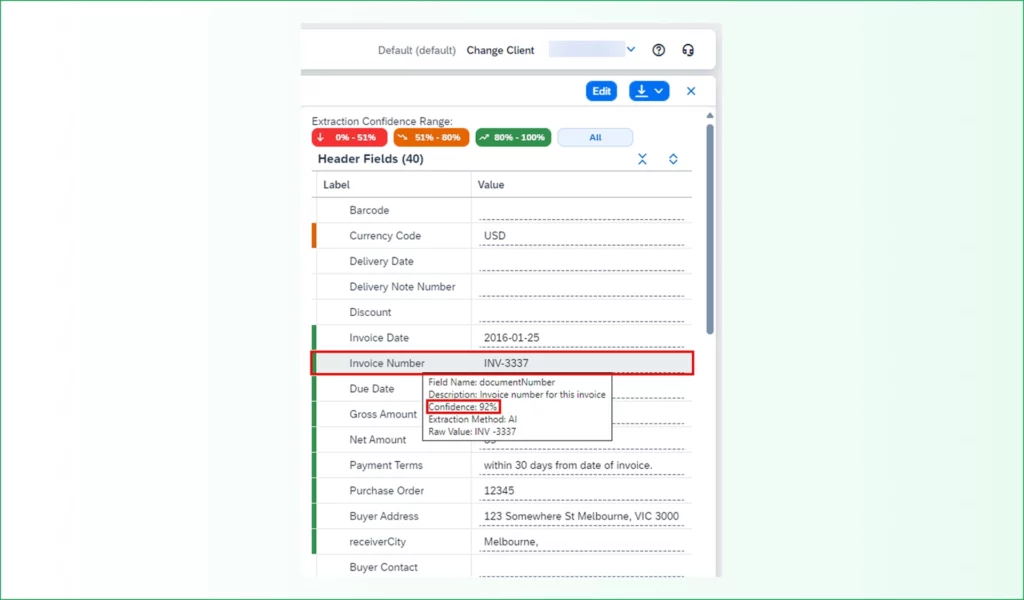(SAP AI Business Services)