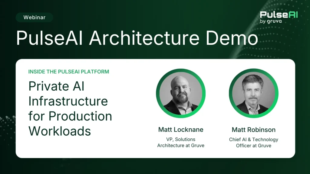 PulseAI Architecture Demo: Private AI Infrastructure for Enterprise Workloads
