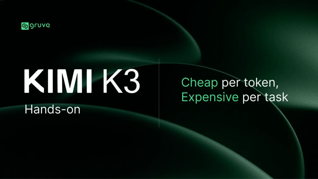 Kimi K3 hands-on: Cheap per token, expensive per task